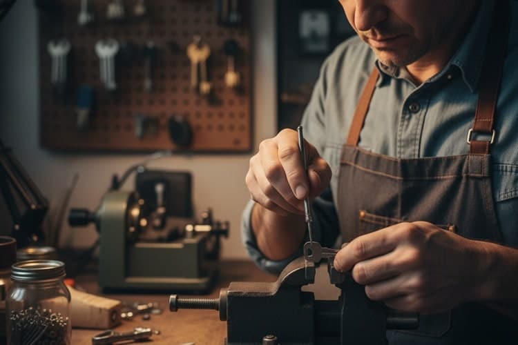 Code Cutting method to duplicate key without the original