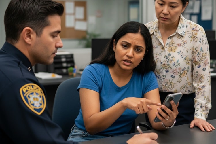 calling a police fot a fake locksmith