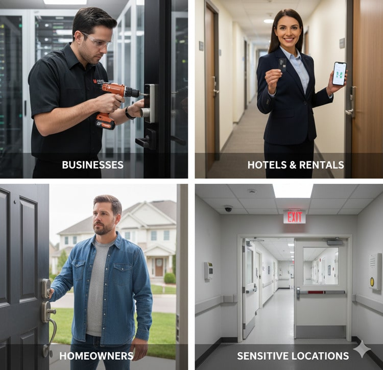 people who need high security locks